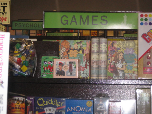 One of the things I wanted to see was what they had in their Games section--looks like word games are popular.